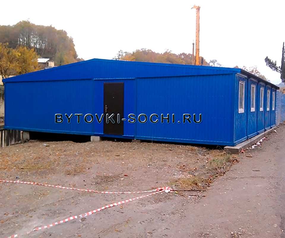 Фотогалерея вагончиков, бытовок, модульных зданий в Сочи