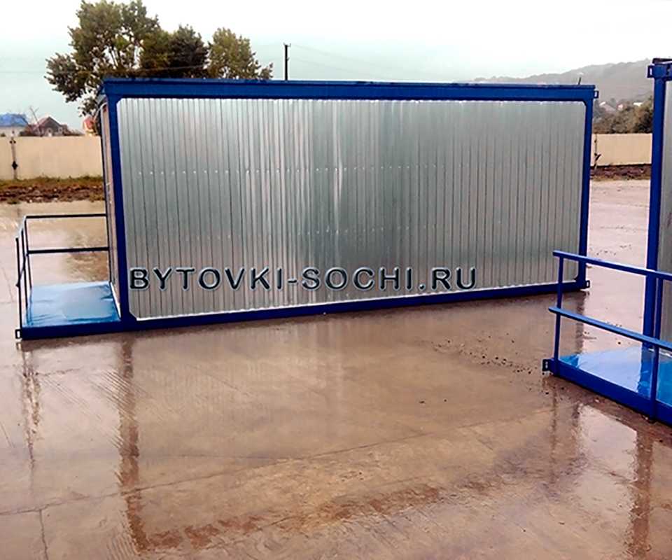 Фотогалерея вагончиков, бытовок, модульных зданий в Сочи