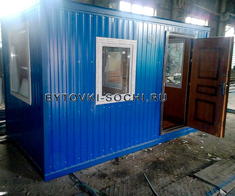 Фотогалерея вагончиков, бытовок, модульных зданий в Сочи