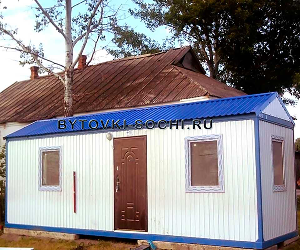 Фотогалерея вагончиков, бытовок, модульных зданий в Сочи
