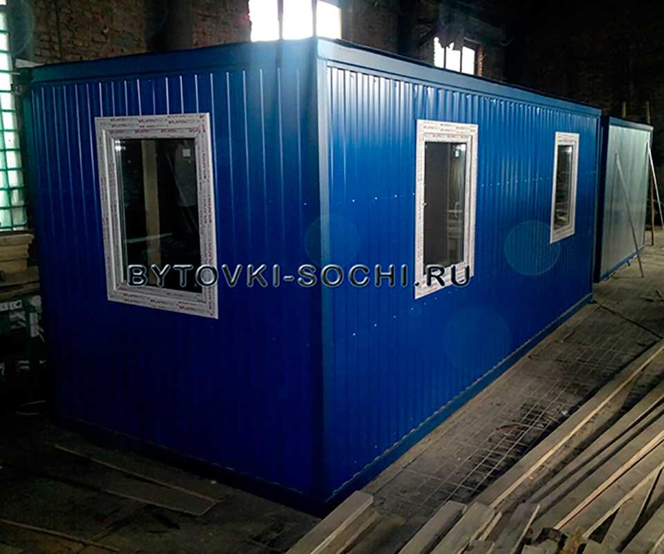 Фотогалерея вагончиков, бытовок, модульных зданий в Сочи