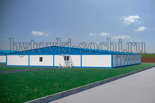 Столовая для строителей аэропорта в Симферополе