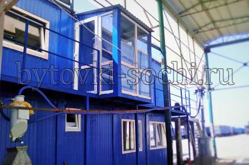 Офис- лаборатория зерновой терминал Тамань