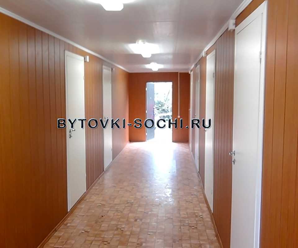 Внутренняя отделка бытовок и модульных зданий