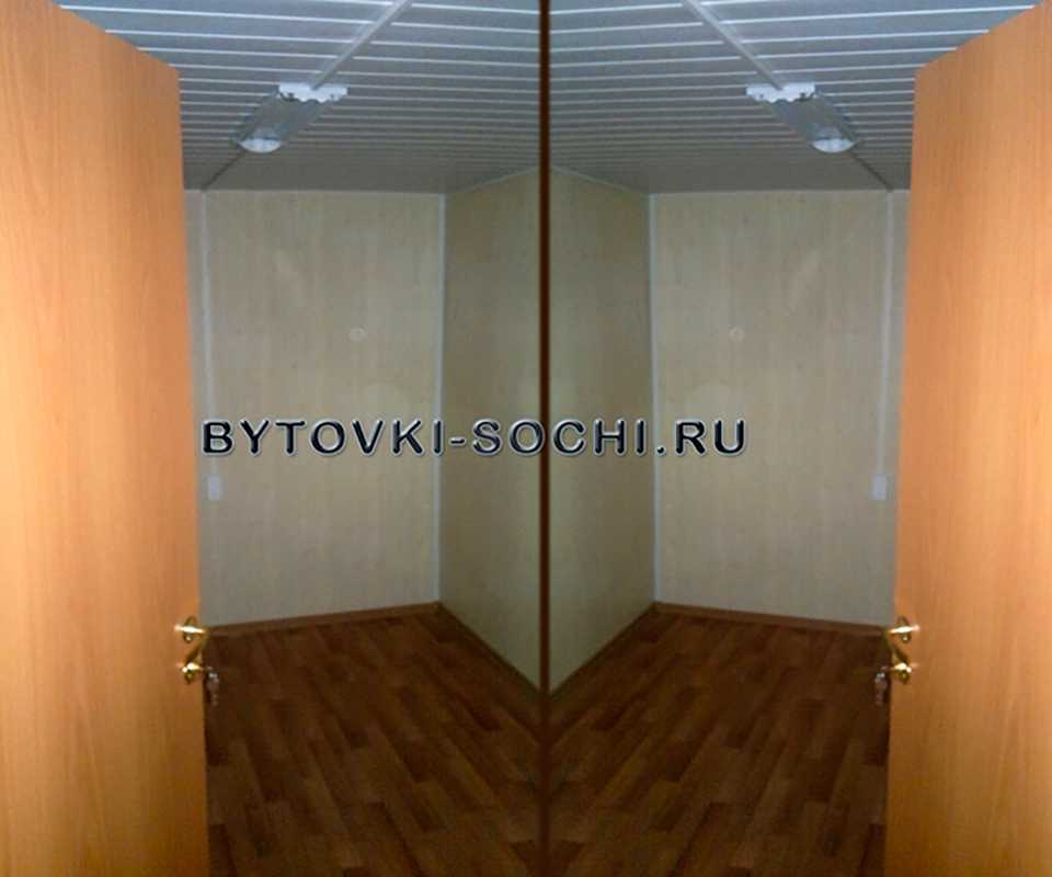 Внутренняя отделка бытовок и модульных зданий