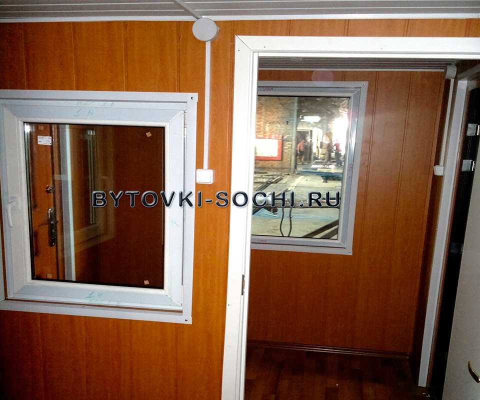 Внутренняя отделка бытовок и модульных зданий